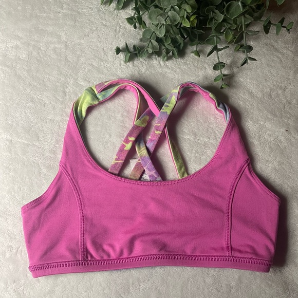IVIVVA Colorful Reversible sports bra Size 10 - Picture 1 of 4